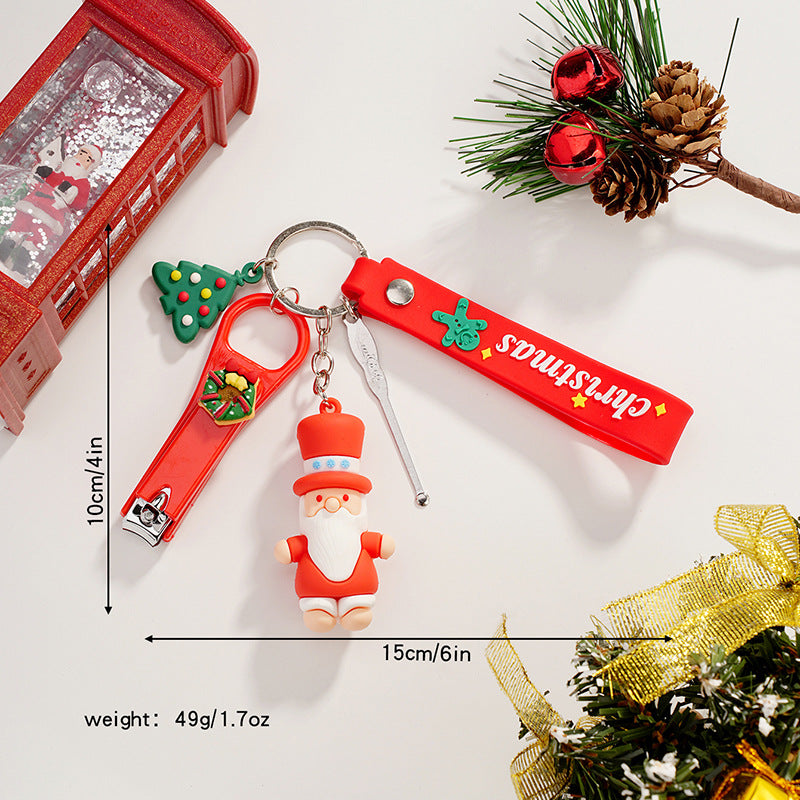 Wholesale Christmas Cartoon Keychains